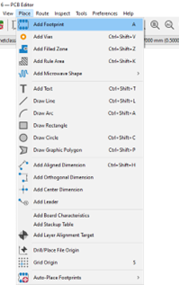 KiCAD6.0_PCBAddFootprint