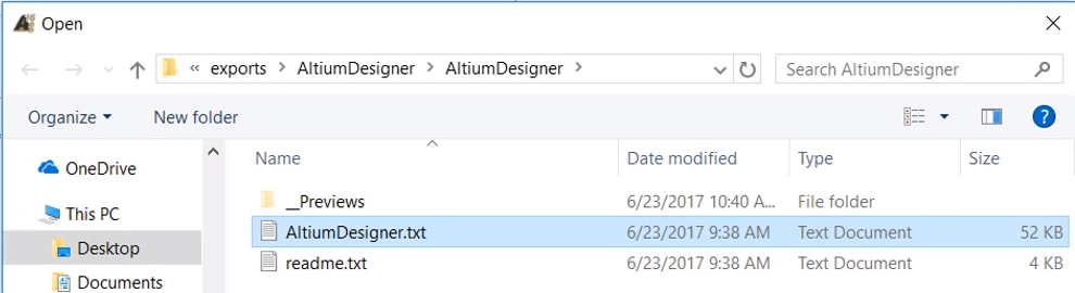 Importing a Design from OrCAD into Altium Designer