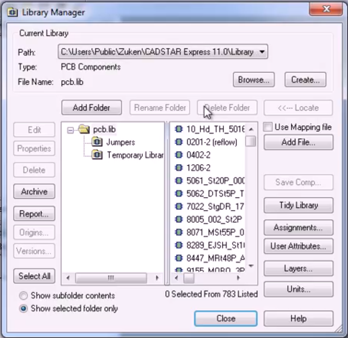 Zuken-Cadstar-Lib-Manager